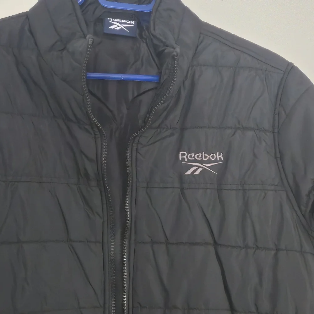 Reebok XL NWT Black 3-in-1 Systems Jacket Softshell & Puffer Liner Hooded - Picture 14 of 16